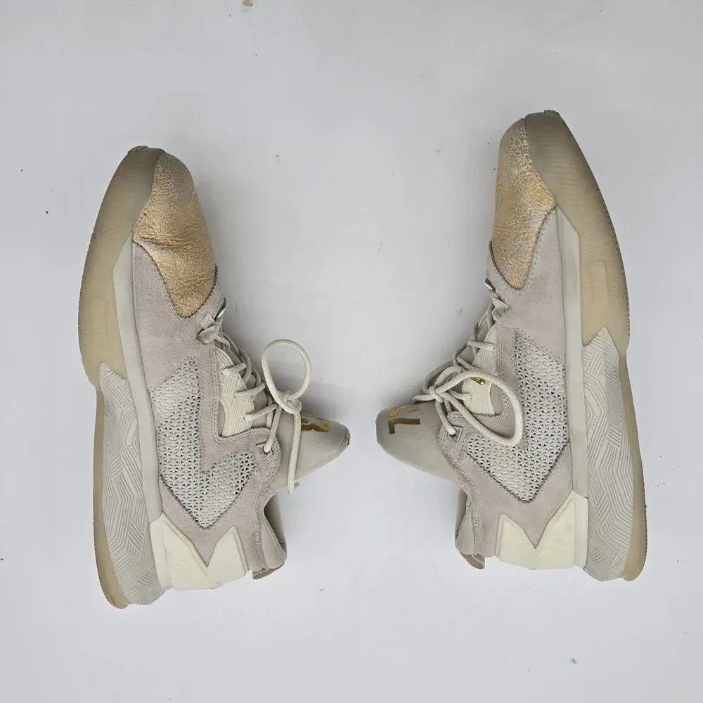 Adidas Damian D Lillard Mens 15 Gold 2 BHM Black History Jesse Owens AQ7959